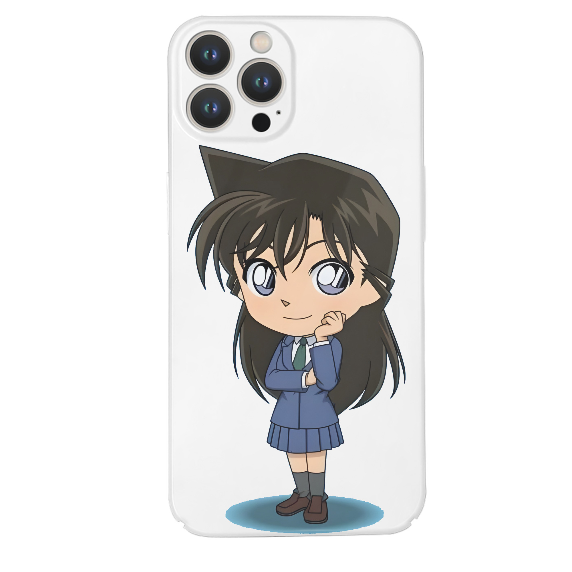 （画像用） 名探偵コナン 毛利 蘭 もうり らん、モーリ ラン Detective Conan Rachel Moore 【iPhone 14シリーズ対応】ハードケース